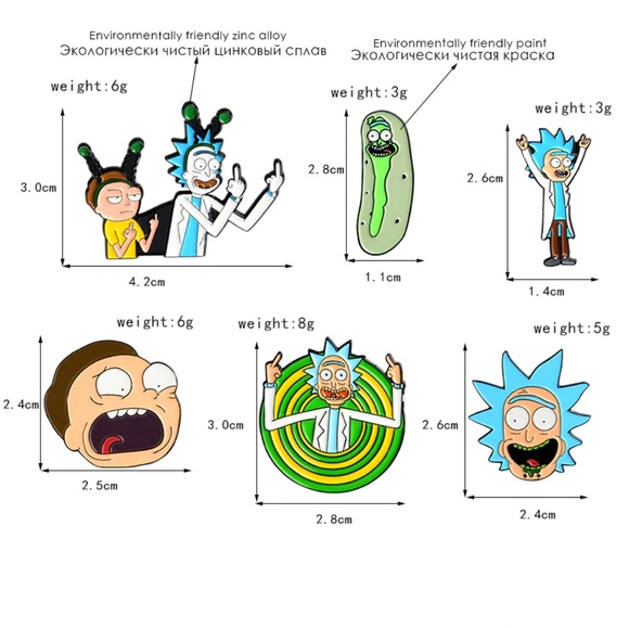 *HOST PICK* Rick & Morty Rick Sanchez Pin (2/$18) - Picture 2 of 4